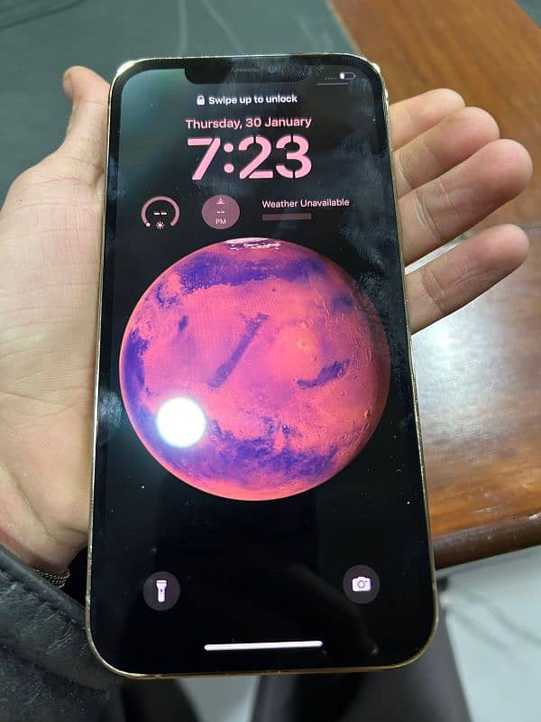 Iphone 12 pro max 128gb gold color factory unlock non pta 4