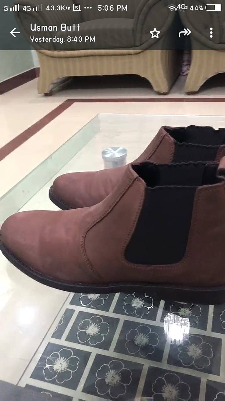 Chelsea boots brown. 1