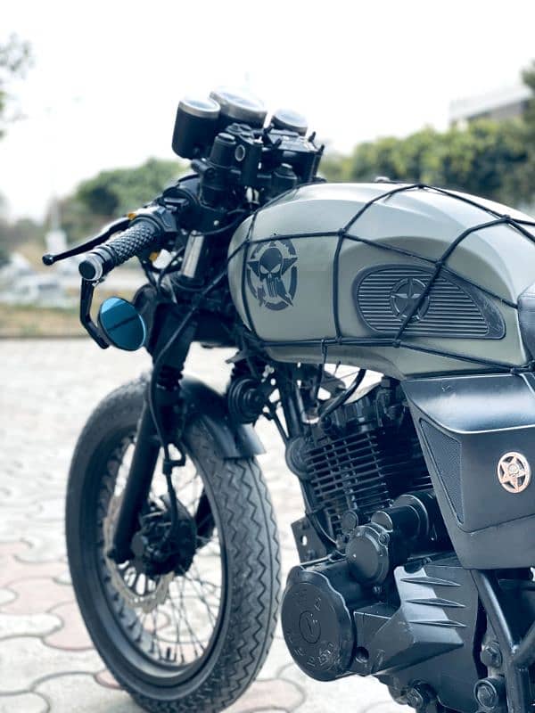 Hi Speed Infinity 150 Modified Retro Cafe Racer 8