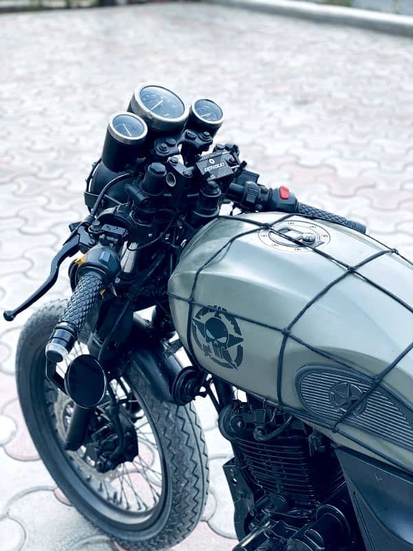 Hi Speed Infinity 150 Modified Retro Cafe Racer 10