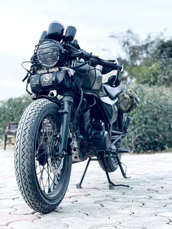 Hi Speed Infinity 150 Modified Retro Cafe Racer 11