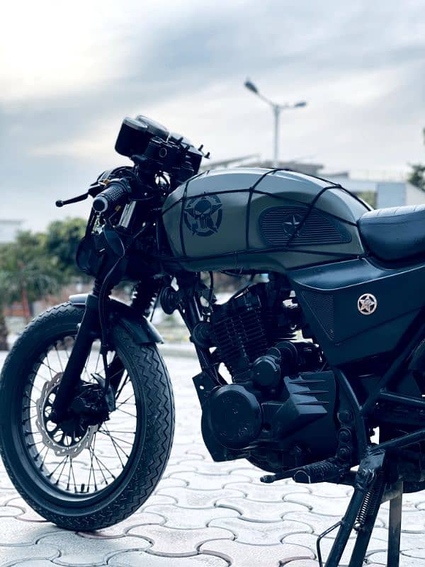 Hi Speed Infinity 150 Modified Retro Cafe Racer 12
