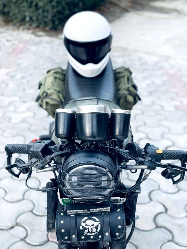 Hi Speed Infinity 150 Modified Retro Cafe Racer 13