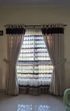 Curtains 6 pieces Size 8×8