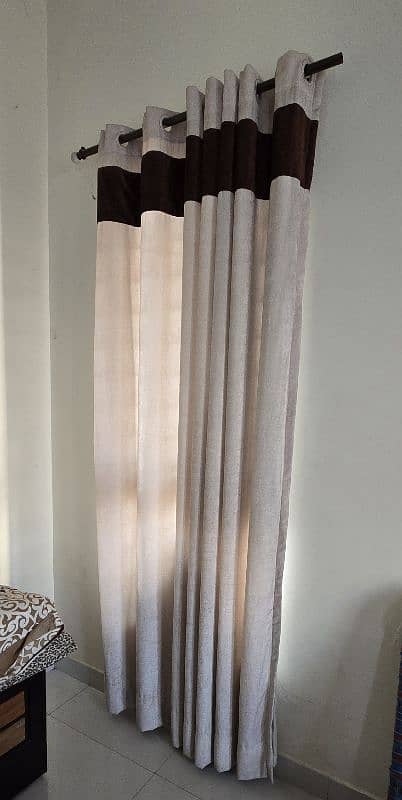 Curtains 6 pieces Size 8×8 4