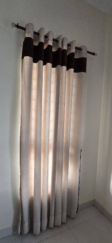 Curtains 6 pieces Size 8×8 5