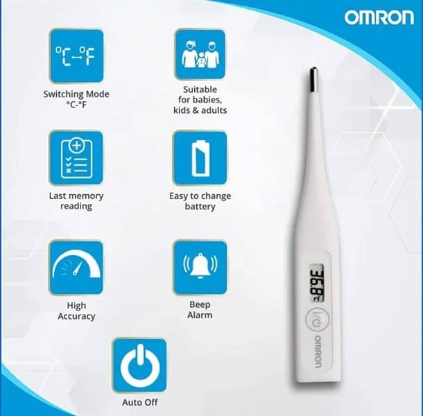 Omron digital thermometer | MC-246 3