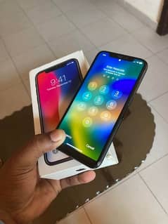 iPhone x 256 GB my WhatsApp number 03411594804