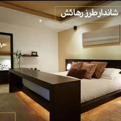 single bed room 2500 & double bed 3500 &weekly room available