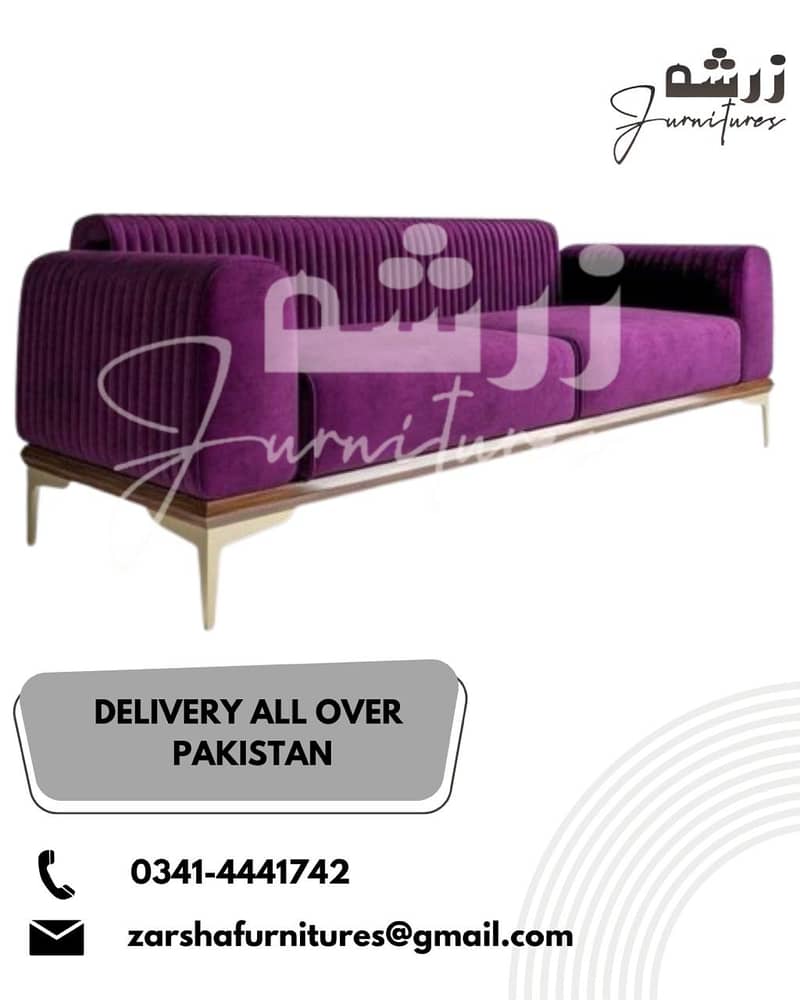 Sofa Set - L Shape Sofa -5 Seater Sofa - 6 Seater Sofa - 15k Per Seat 10