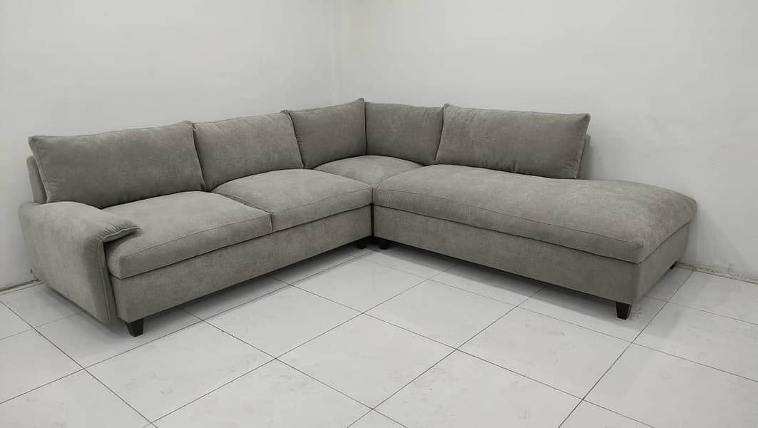 Sofa Set - L Shape Sofa -5 Seater Sofa - 6 Seater Sofa - 15k Per Seat 16