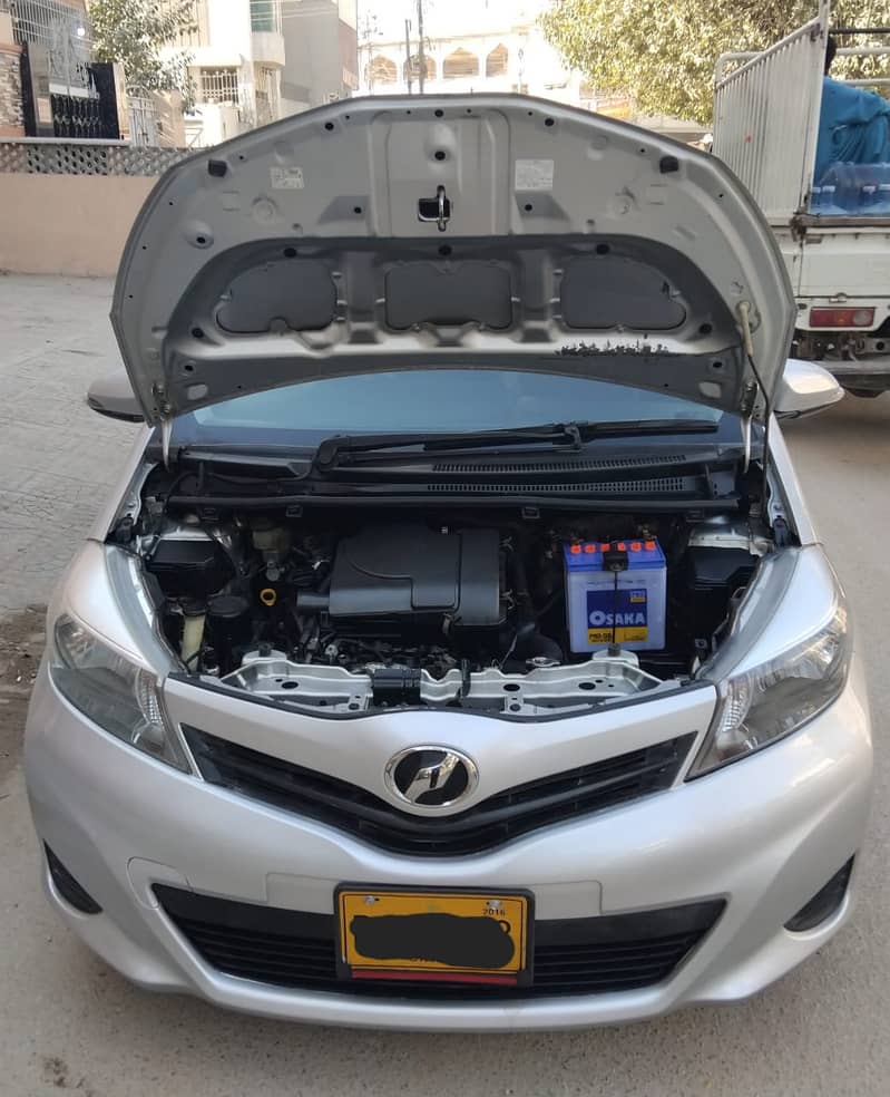 Toyota Vitz 2013/2016 Jewela Push start 8