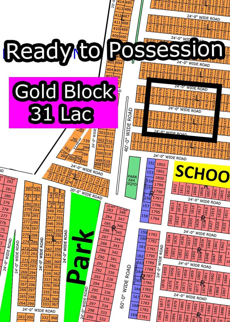 L - (North Open + Gold Block) North Town Residency Phase - 01 (Surjani) 1