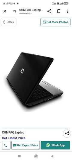 Compaq laptop