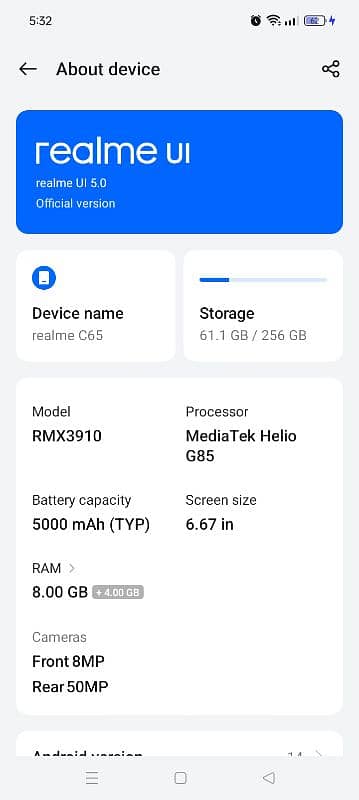 Realme c65 1