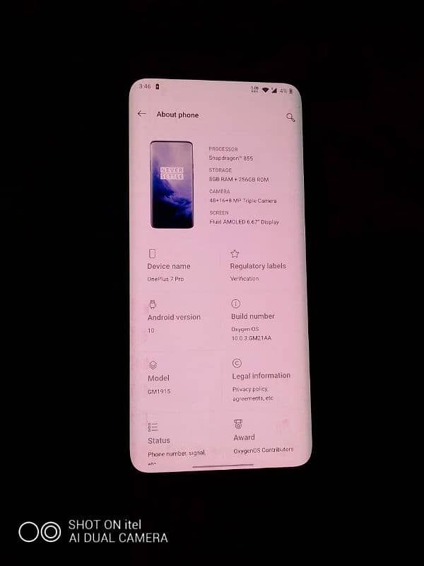 1 PLUS 7 PRO PTA APPROVED 256 GB 4