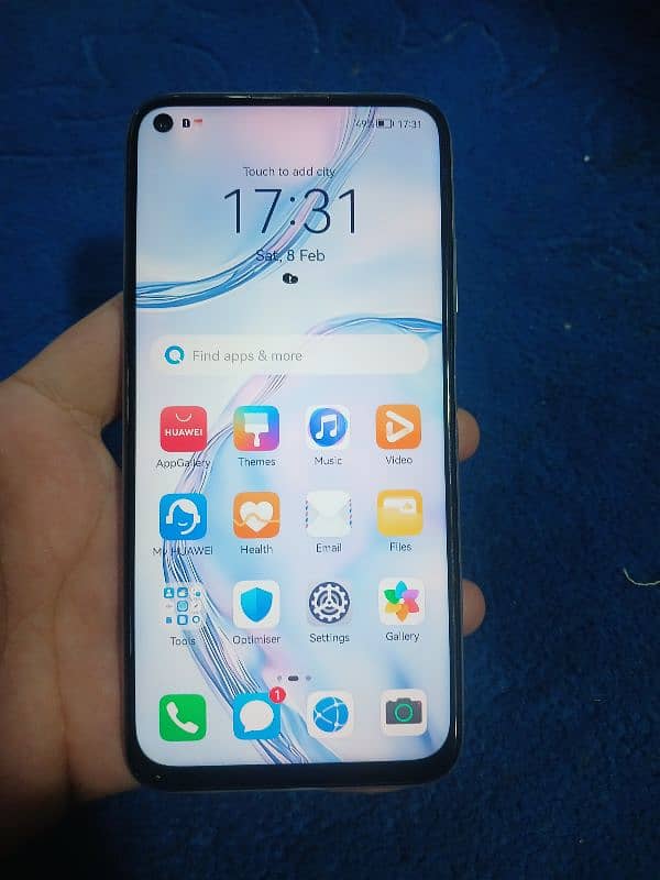 Huawei Nova 7i 8/128 side fingers 5