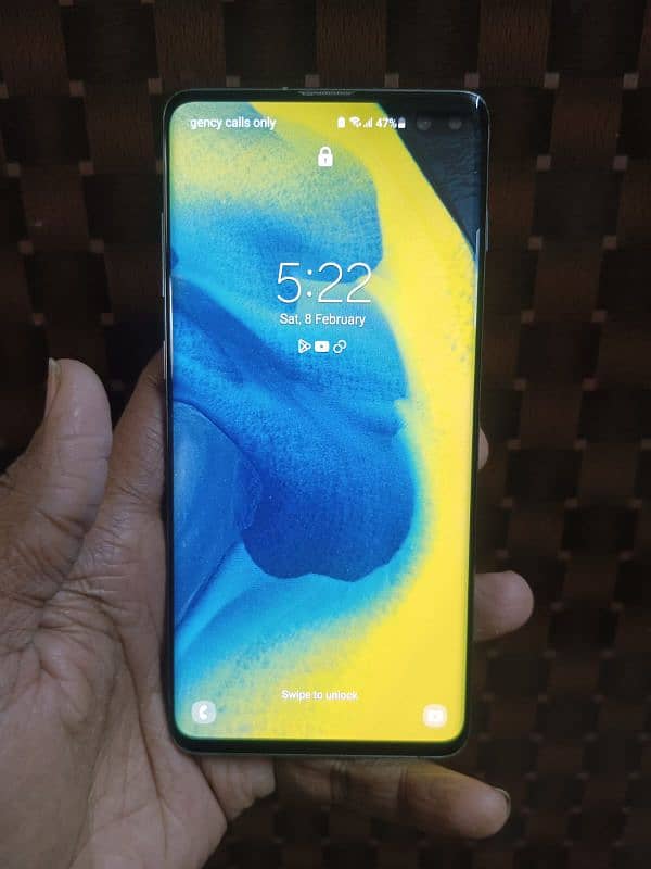 SAMSUNG GALAXY S10+ S10 plus 128GB Sealed Phone Fresh Panel 0