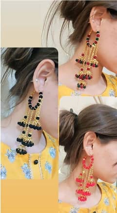 Long earrings