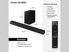 Samsung Soundbar B650