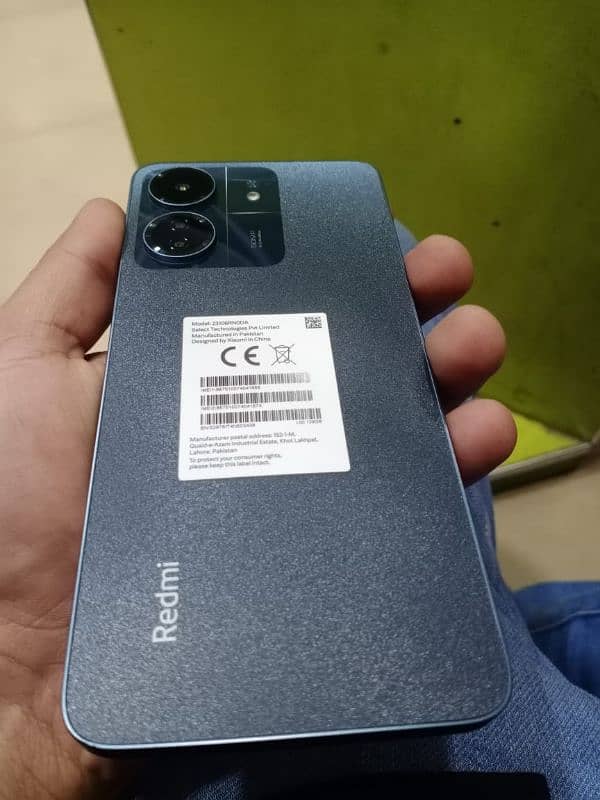 Redmi 13c 6+6 128 full box 10by10 condition urgent sale 5