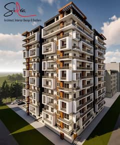 12 marla 3bed apartments near airport possation after 1 year