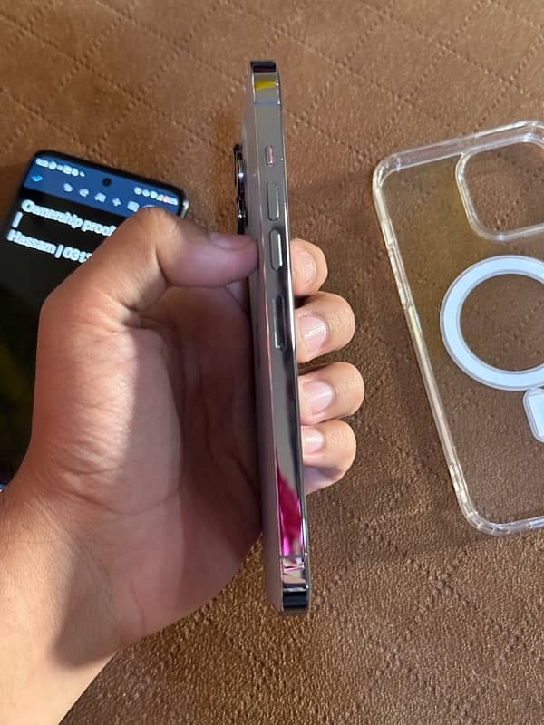 iPhone 13 Pro Max Sierra Blue 10/10 JV Clean Status 4