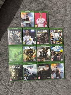 Xbox one game discs cds