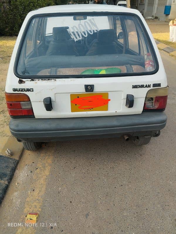 Suzuki Mehran VX 1992 2