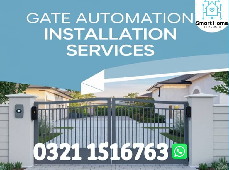 Automatic Gates installation  services / Gate Automation services 0