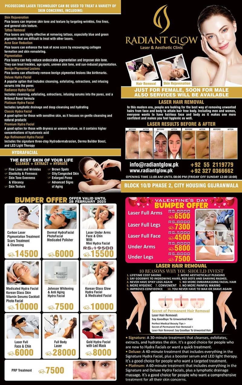 Laser and hydra facial aesthetic clinic 5