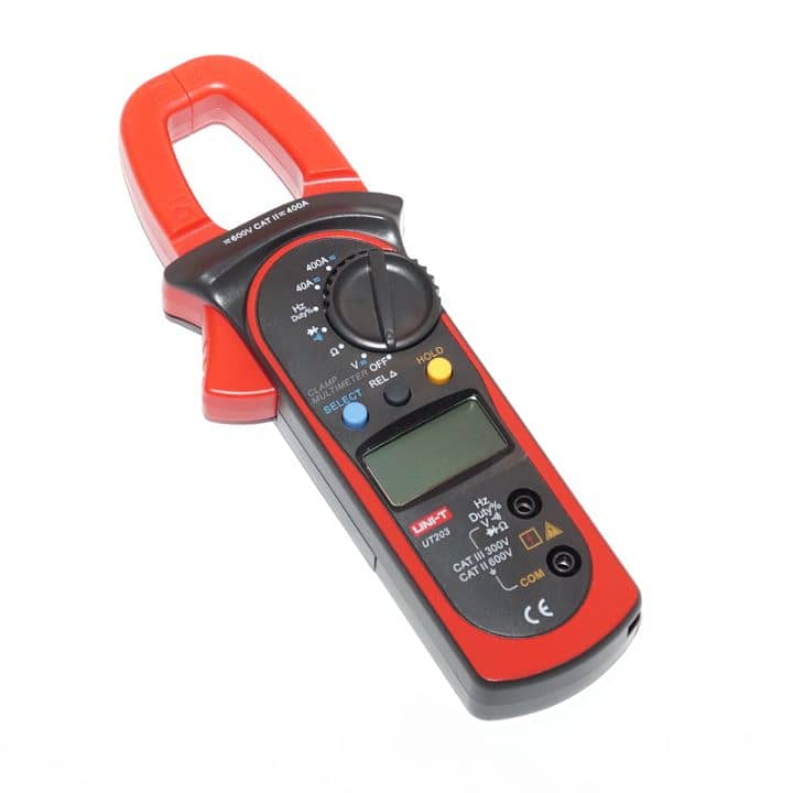 UT203 UNI-T AC/DC Digital Clamp Meter 400A 0