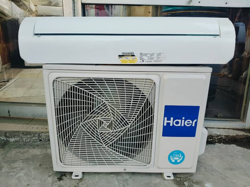 Haier 1 ton split AC R32 new model (0306=4462/443)6 month used non in 3