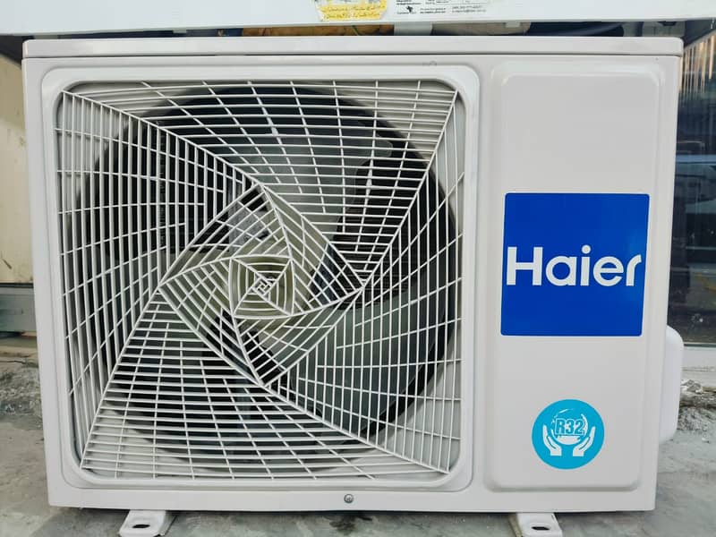 Haier 1 ton split AC R32 new model (0306=4462/443)6 month used non in 6