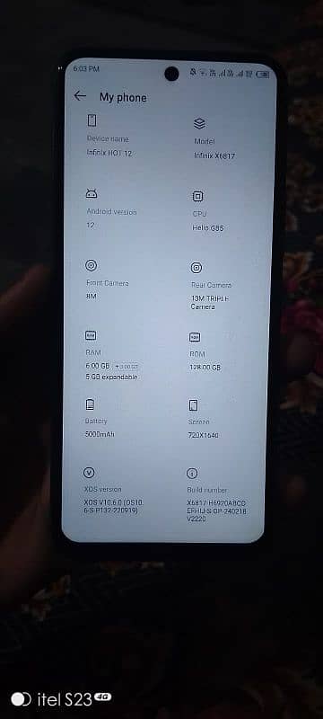 Infinix hot 12 Play 1