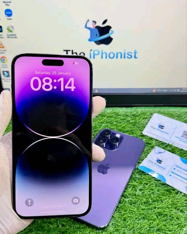 iPhone 14 pro. 256 GB 03306496983 my whatsapp number 0