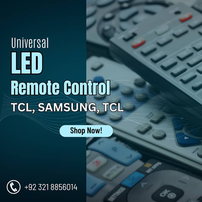 Led Remotes | Samsung, TCL, LG Universal Remote Best Princes 0