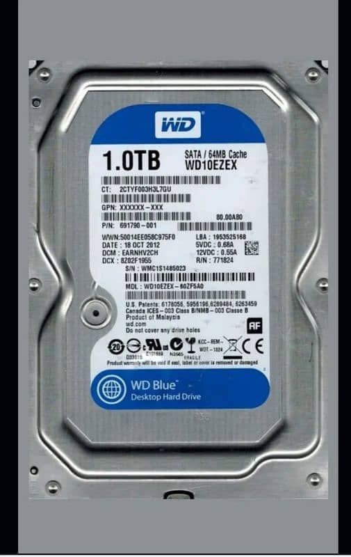 hard disk for sale  03297465583 0