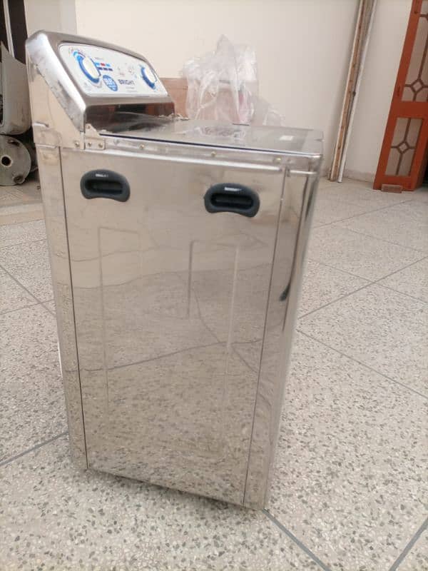 Bright washing machine 100% stainless steel 6