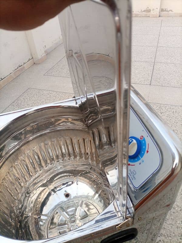 Bright washing machine 100% stainless steel 16