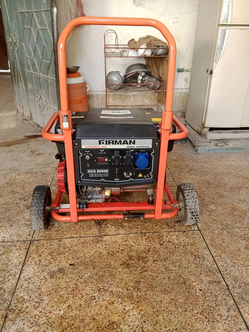 7 KVA Max Fireman generator available in running condition 1