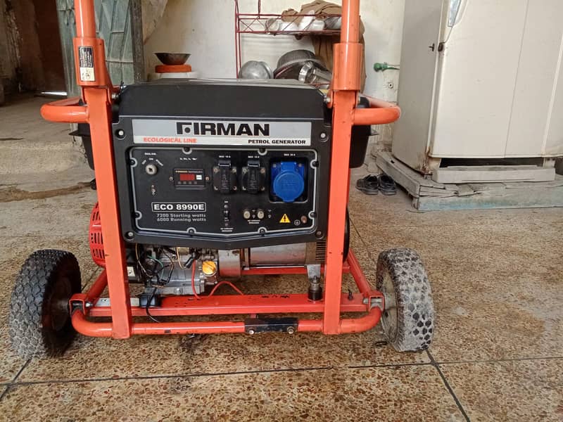 7 KVA Max Fireman generator available in running condition 6