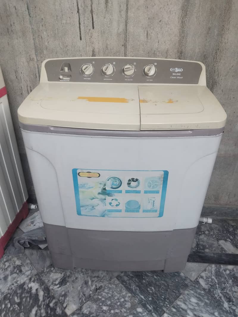 Super Asia Washing Machine along with Dryer 0