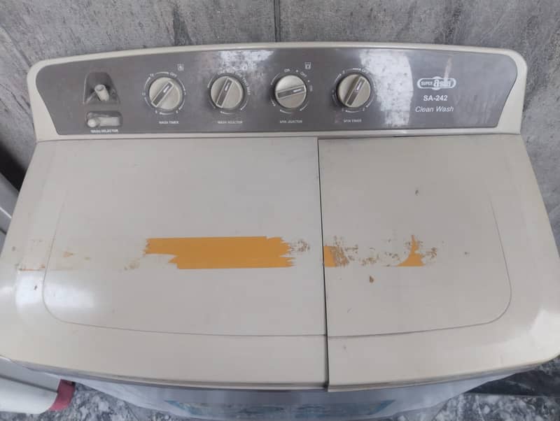 Super Asia Washing Machine along with Dryer 1