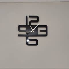 Wood wall clock