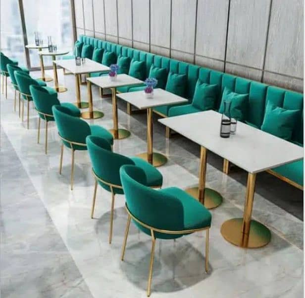 restaurant furniture hotal furniture cafe furniture dining set 9