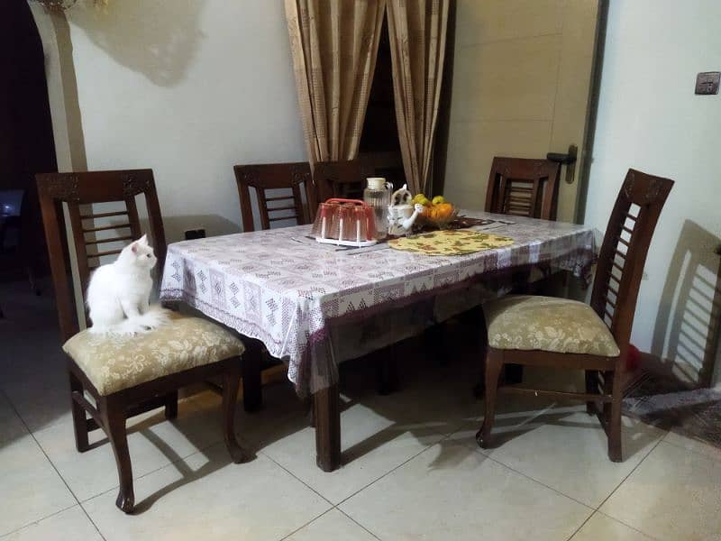 dining table with 6 chairs 6