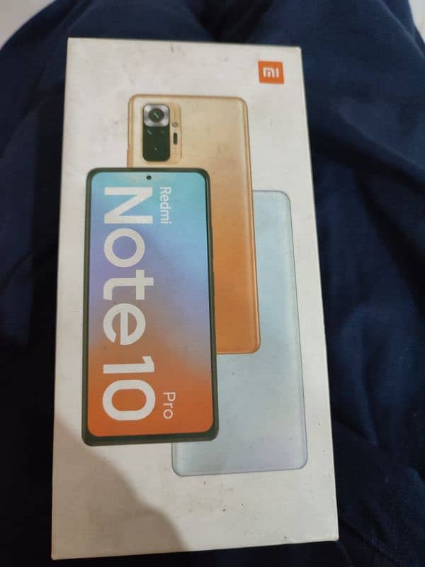 Redmi note 10 pro 128gb with box 8