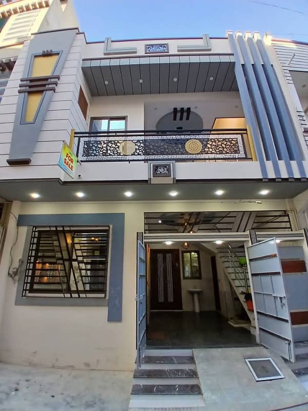 2bedd double story banglow available for sale in saadi town 0