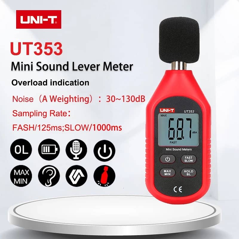 UT353 UNI-T Mini Sound Level Meter In Pakistan 0